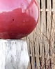 Gartenstele >Rot<_Installation Keramik-Holz-Metall_30 x 150 cm_145,-_verkauft