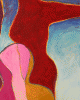 #084: Wasserfrau (2015)|Acryl auf Leinwand 70x100cm|auf Anfrage